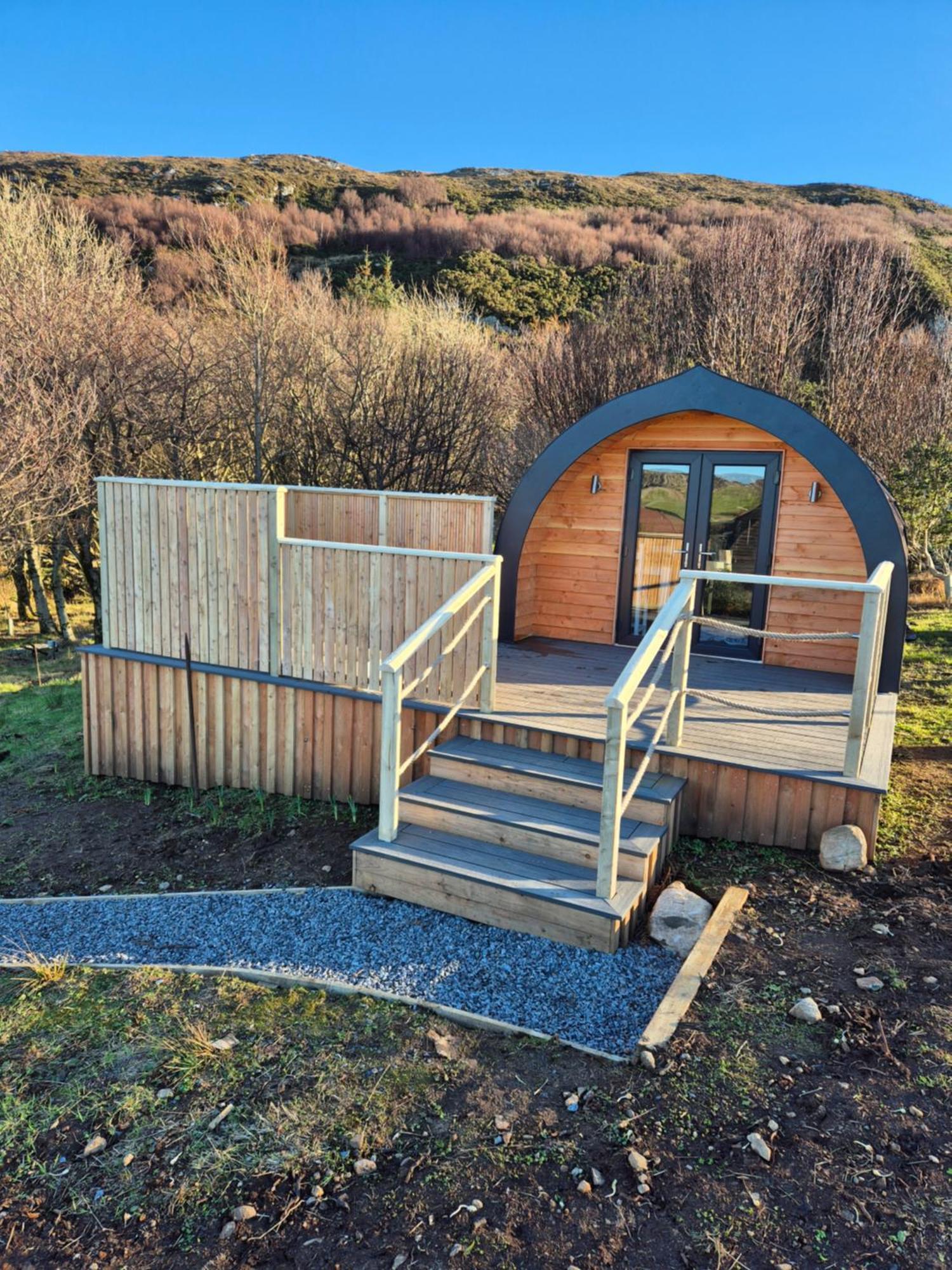 Tighlochan Pods Scourie ภายนอก รูปภาพ