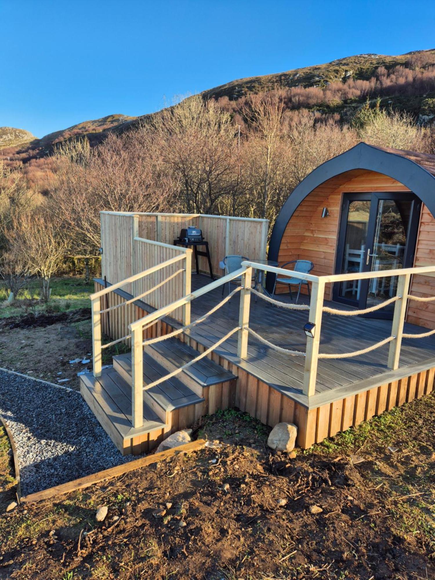 Tighlochan Pods Scourie ภายนอก รูปภาพ