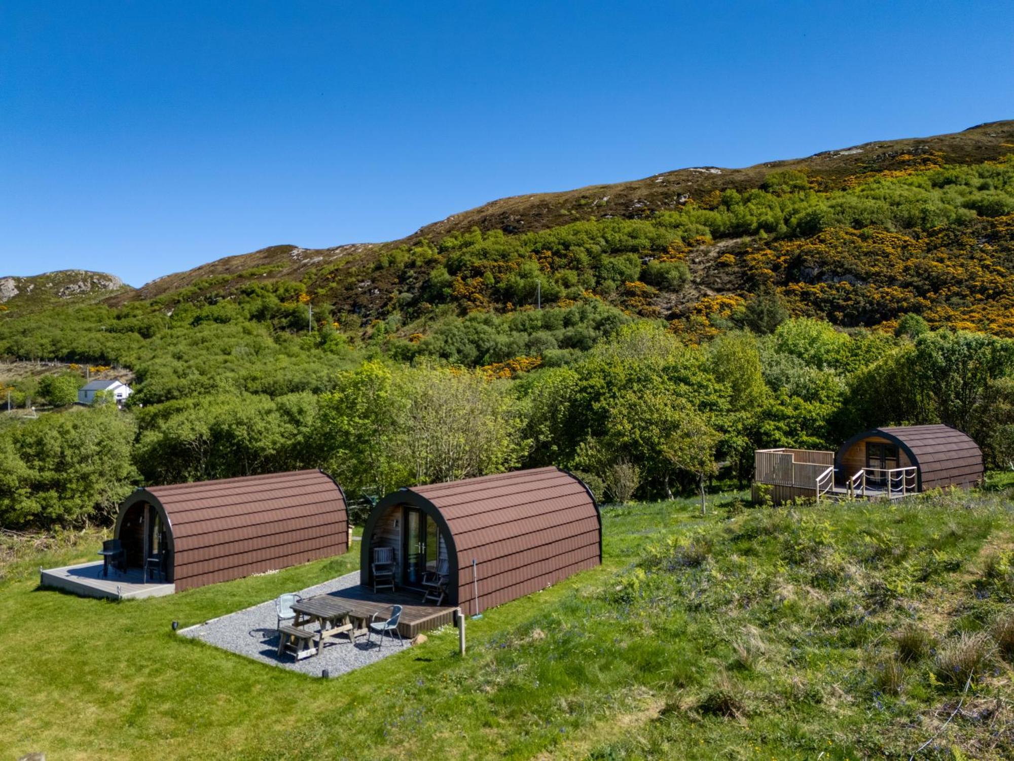 Tighlochan Pods Scourie ภายนอก รูปภาพ