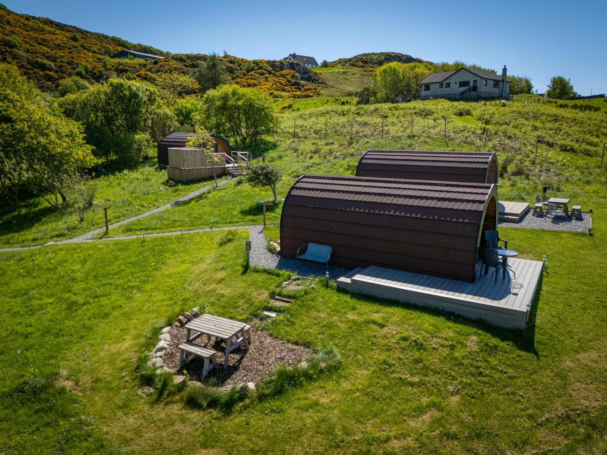 Tighlochan Pods Scourie ภายนอก รูปภาพ