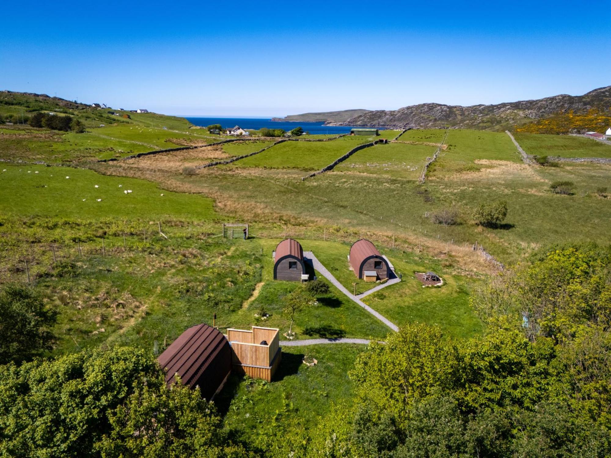 Tighlochan Pods Scourie ภายนอก รูปภาพ